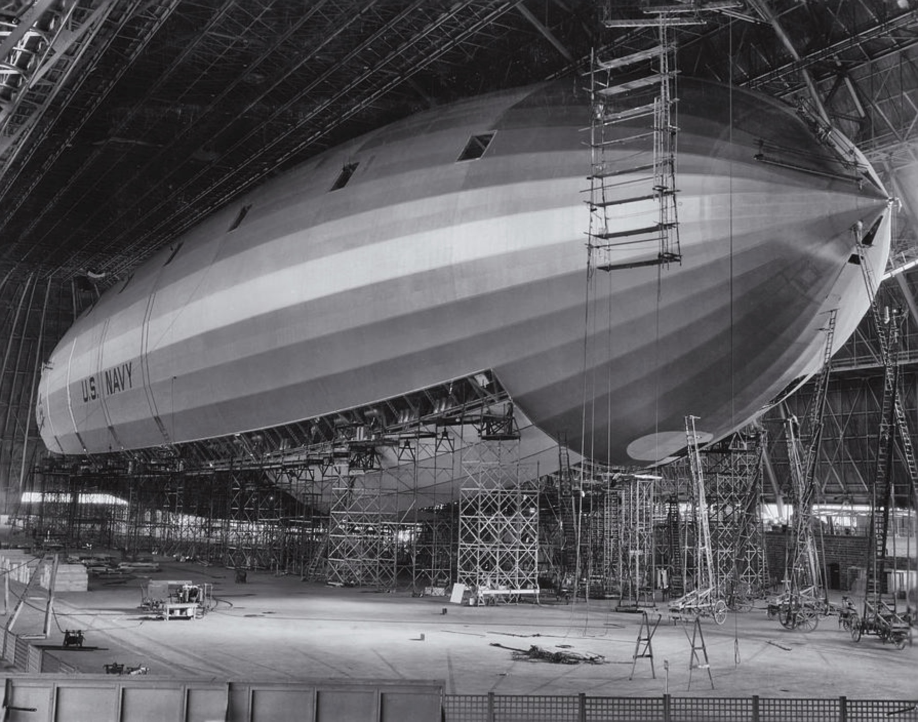 rigid airships - Us Navy